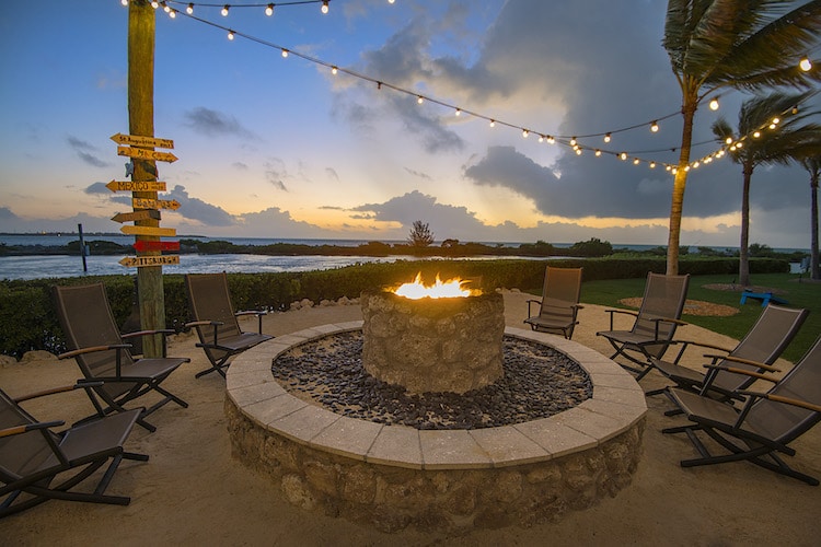 Fire Pit in Oasis Cay
