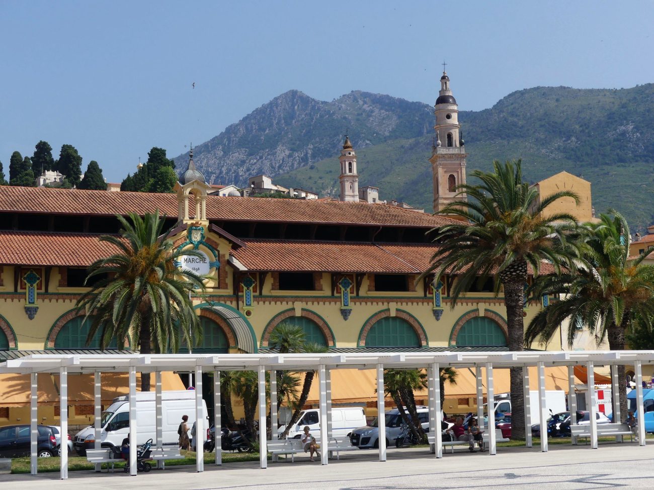 Menton Market in France on TravelSquire