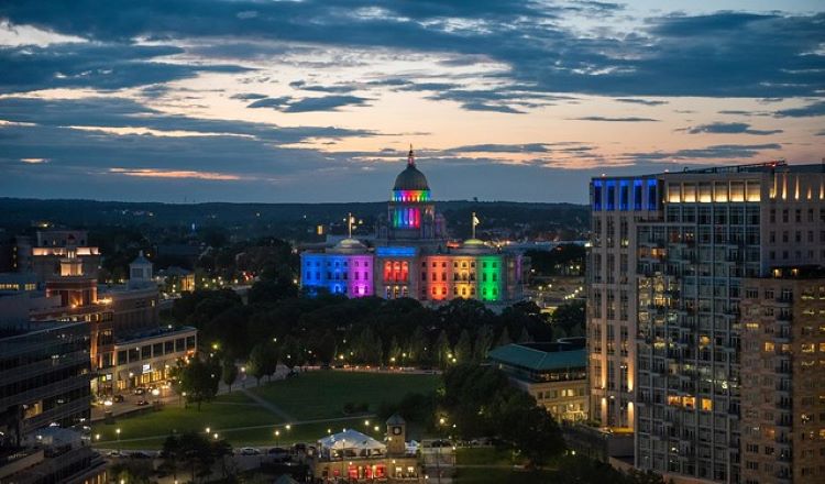 Pride Month Rhode Island State House