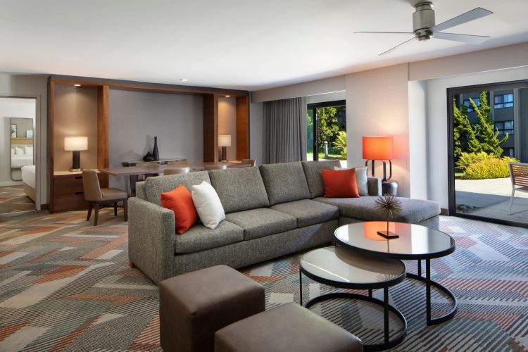 Hospitality Suite Living Room at Hyatt Regency Monterey