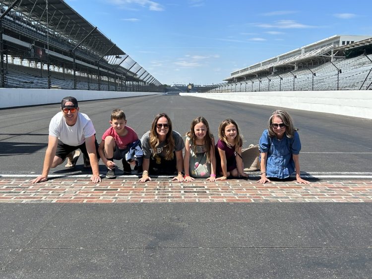 Kissing the Bricks in Indianapolis