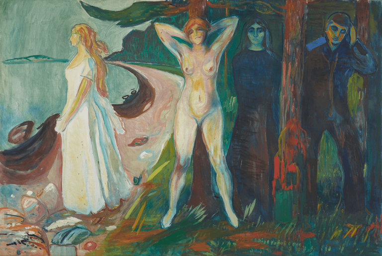 Edvard Munch: Die Frau 1925 - Berlinische Galerie