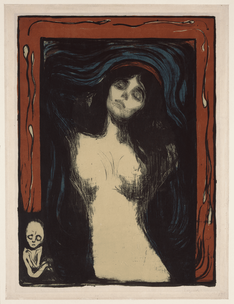 Edvard Munch: Madonna 1895-1902 - Berlinische Galerie