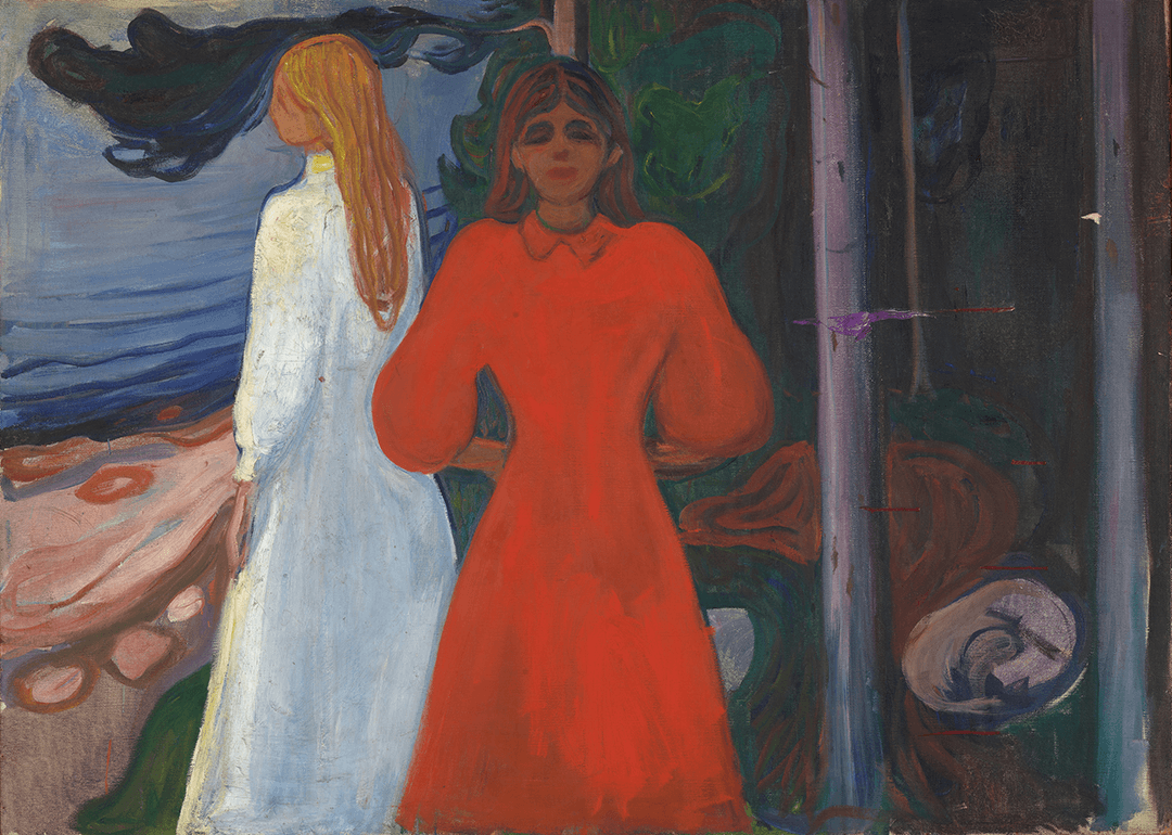 Edvard Munch: Rot und Weiß 1899-1900 - Berlinische Galerie