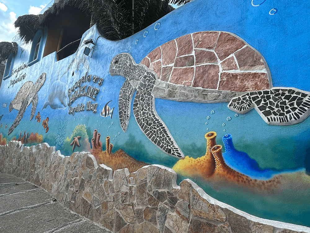 Mural in Sayulita, Mexico