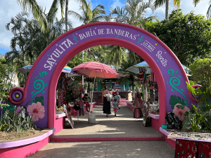 Town plaza of Sayulita, Mexico