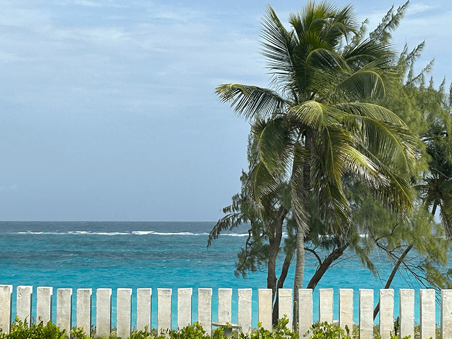 View of Atlantic from resort