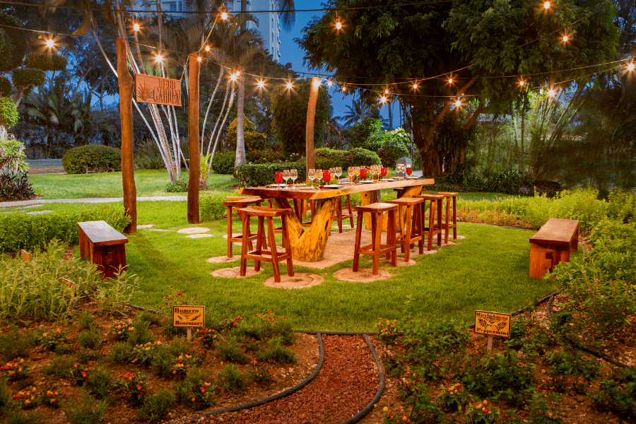 Puerto Vallarta herb garden