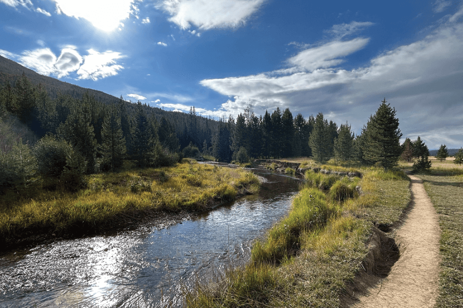 Headwaters of Colorado River found along Coyote Valley Trail