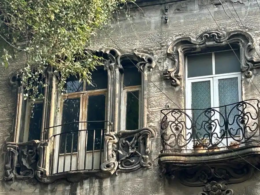 Mexico City balcony