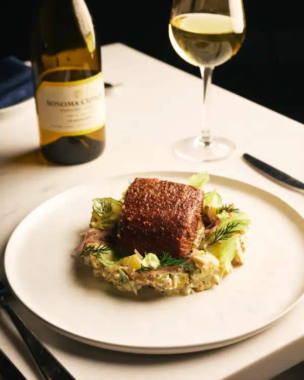 Warm Smoked Salmon Pastrami