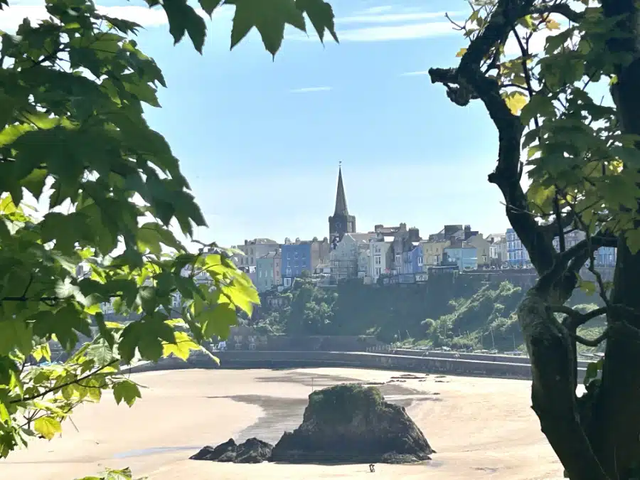 Tenby beach