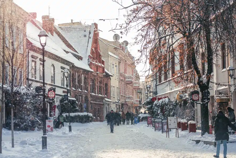 Snowy Vilnius