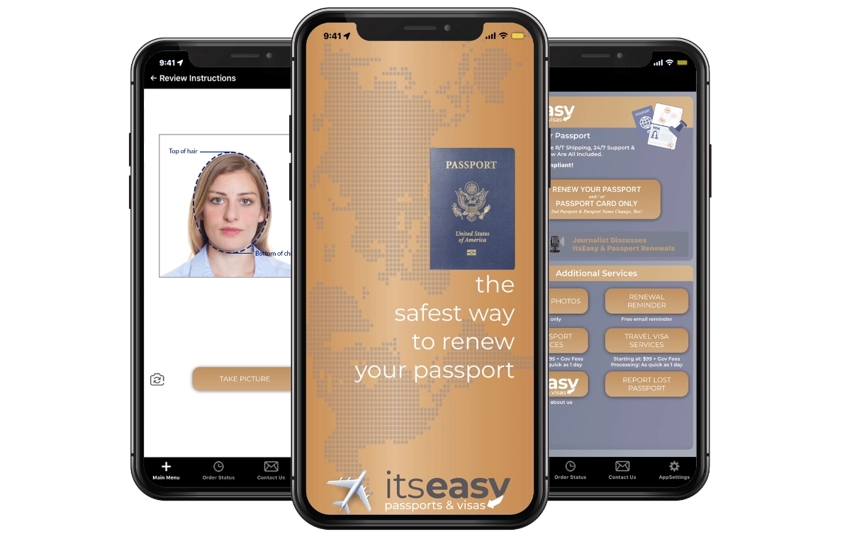 ItsEasy Passport Renewal and Photo App