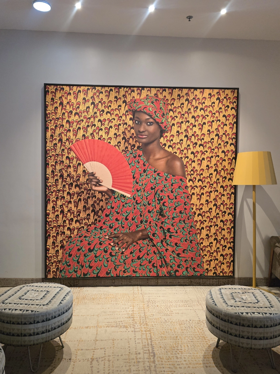 Pullman Hotel lobby art