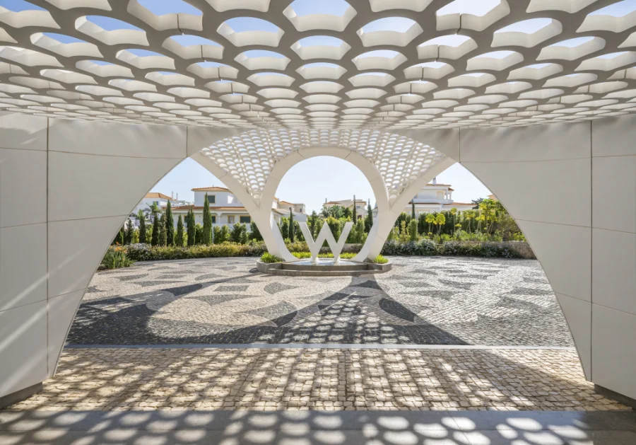 W Algarve entrance