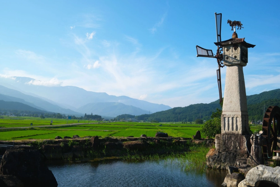 Salt road: Nagano Nakatsu Sui shrine