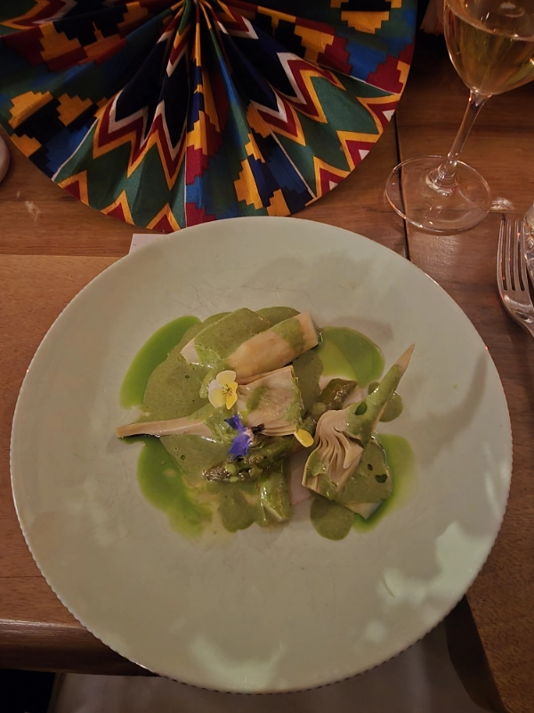 Dinner at Verjus