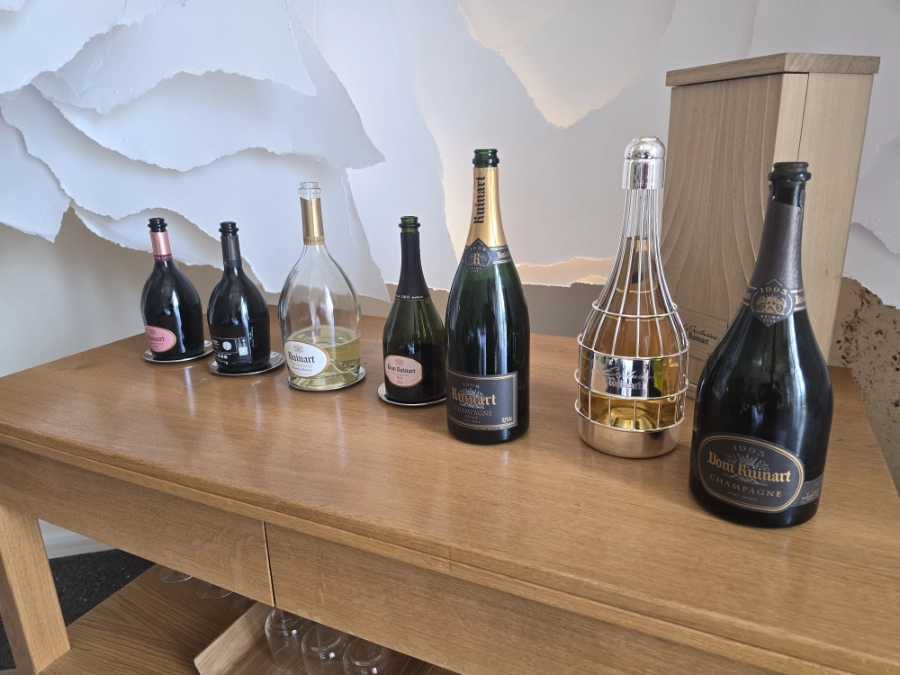 Ruinart in various sizes