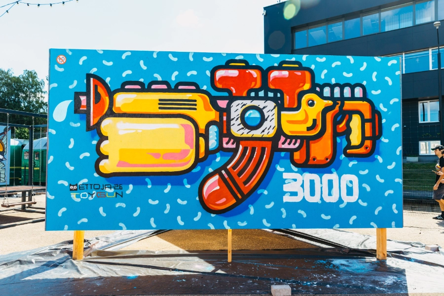 MOS Vilnius - Graffiti by Ettoja