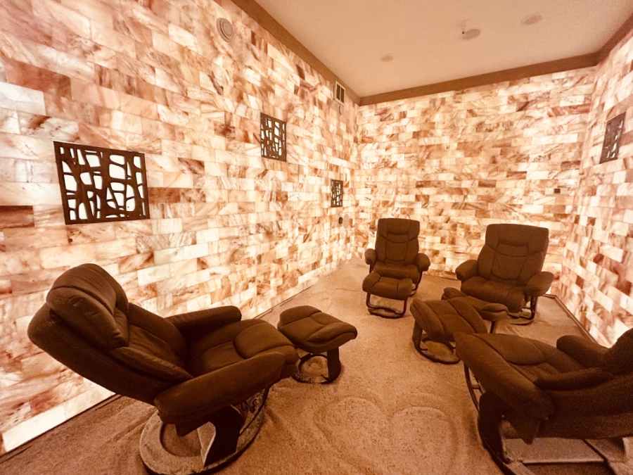 Glacial Waters Spa Halotherapy room